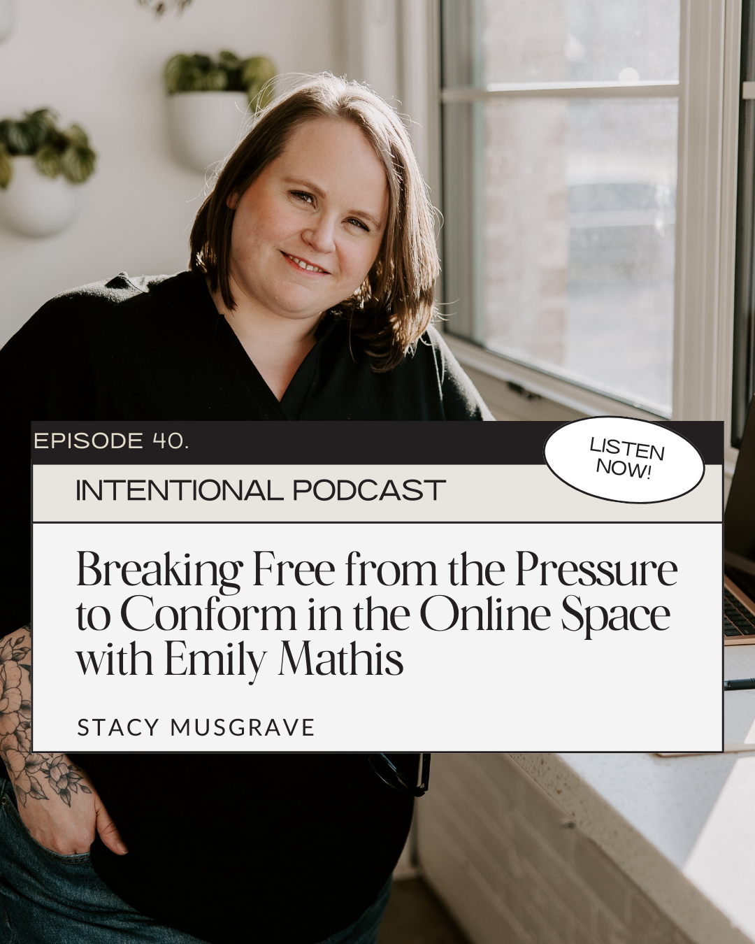 Breaking Free from the pressure to Conform in the Online Space with Emily Mathis